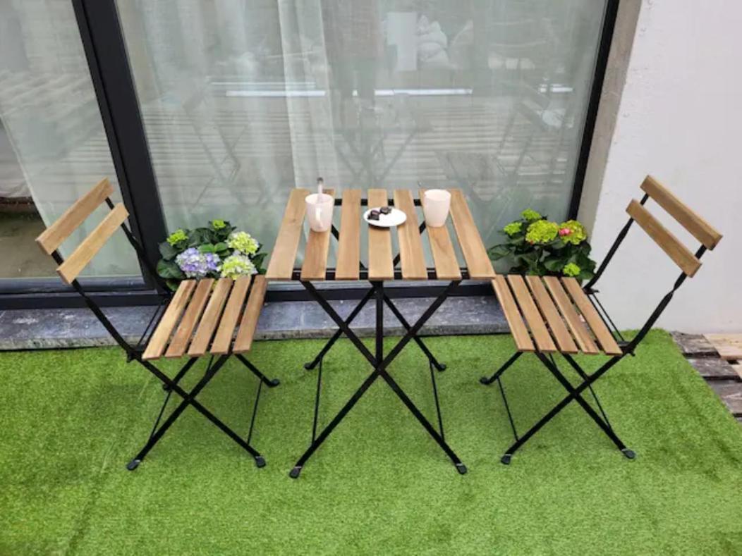 Brand New With Private Bathroom And Balcony-terrasse Bruxelles